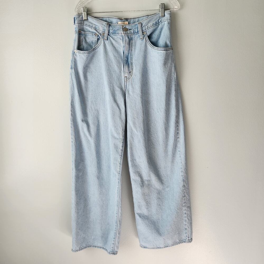 Levis Cinch Baggy Jeans Womens 30 Hi Rise Wide Leg Cotton Denim 32x29 Streetwear
